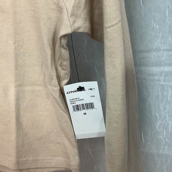 O’Neill Surf Floral Beige Long Sleeve Top for Girls - Picture 4 of 7